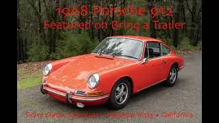 1968 Porsche 912 Cold Start Video, featured on Bring a Trailer by Sierra Classic Sportscar