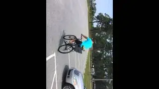 Ike rides the bike warning motion sicknes!(2)