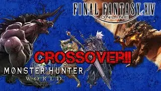 MHW X FFXIV Collab News and LEAK! Behemoth and Rathalos!