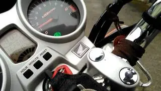 Honda cbf 250 With Shark exhaust system Presents.. )