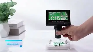 4.3 inch digital microscope usage instructions