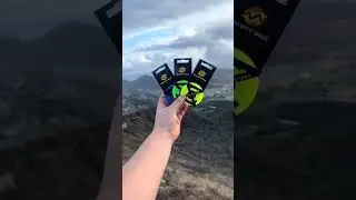 New Pocket-Sized Flying Gadget ✈️  #flyingdisc #gadgets #discgolf #ultimatefrisbee #toys #trickshot