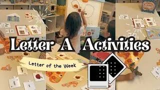 Fun & Easy Letter of the Week Activities for Toddlers | Play-Based Learning Ideas for the Letter A