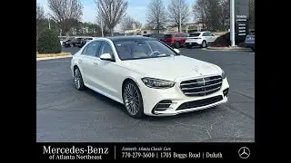 2022 Mercedes-Benz S-Class S 500 Duluth, Lawrenceville, Cumming, Johns Creek, Atlanta GA