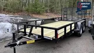 2019 Reiser Trailers L8218TA Landscape Trailer For Sale in Bolton, CT