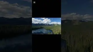 Flying Over Mountain Top Lake 4k Creative Commons Attribution 4.0 International License #drone