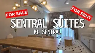 Sentral Suites | KL Sentral | 1138sft | 3Bed 3Bath | For Rent & Sale