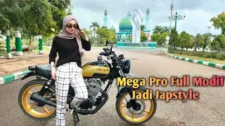 Mega Pro Full Modif Jadi Japstyle || Budget Murah Hasilnya Meriah