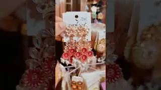 ✨Floral Charm Earrings✨Add a elegance to your look💕Perfect for festive vibes & daily glam! 💫#trendy