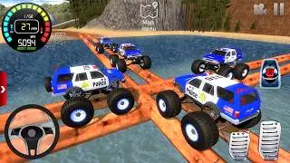 Offroad Outlaws Extreme Police Monster Truck stunts Driving - Racing online games Android gameplay