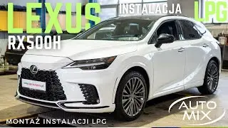 Lexus RX 500h na LPG?! Zobacz ile OSZCZĘDZASZ w sportowej hybrydzie 371 KM!