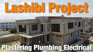 Building In Ghana | 5 Bedroom House in Accra | Plastering ,Electricals And Plumbing Works