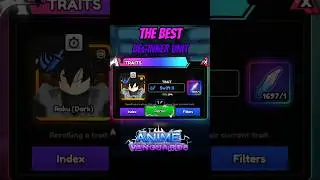 THE BEST BEGINNER UNIT | anime vanguards