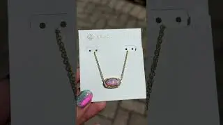 Kendra Scott Elisa Pendant Lilac Opal 💜 #kendrascott #lilac #opal #jewelry #necklace #lavender #wow