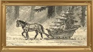 New Year&rsquo;s Journey in Pencil | 2 Hours No Music | TV Art Screensaver 4K