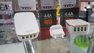 Cargador 4.4a -Auto-Id 3USB LDNIO - GZ STORES