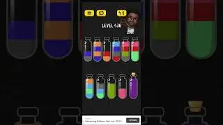 SODA SORT PUZZLE Level 436 pretty cool version 😎