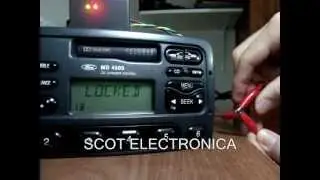 Desbloquear con Resettool estereo de Ford Fic Visteon en Lock 13