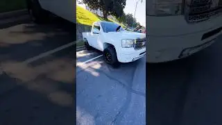 RCSB GMC AWD Duramax Diesel on Drag Radials! @burge5