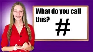 What is an octothorpe?