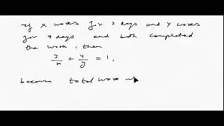 Time and work concepts - part 2