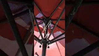 How to repair a collapsed Patio Umbrella