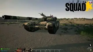 Squad Gameplay | Russian BTR-82a & T-72B3 in Mutaha