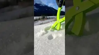 Winter Fun Using a Snowball Maker Tool to Shape Perfect Snow Spheres