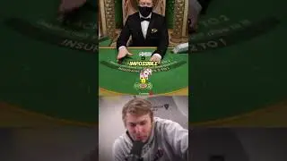 BLACKJACK MOST FUNNY MOMENT.. #highlights #blackjack #xposed #streamer