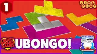 Ubongo! (Kosmos) Full Play Through with 4 players
