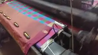 #PowerLoom , #sareeweaving.