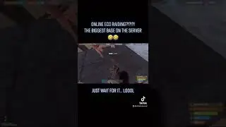 Online Eco Raiding The BIGGEST Base On The Server #shorts