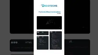 CSS Particle Animation | Pure CSS Visual Magic ✨