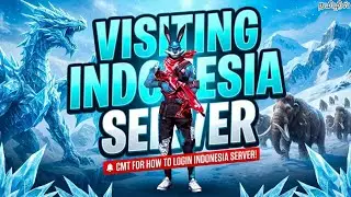 Visiting indonesia server | CMT for how to login explain video | comeback 🔥 INDIA SERVER WASTE 😮&zwj;💨
