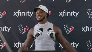 Azeez Al-Shaair Texans Media Availability | Full Q&A