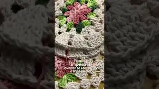 Iniciando uma produ&ccedil;&atilde;o de tapetes Vanessa repaginado !#croch&ecirc;facil