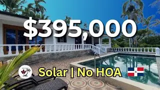 🌴 Exceptional Turnkey Villa $395K – Guest Apt + Studio | NO HOA | Sosúa, Dominican Republic