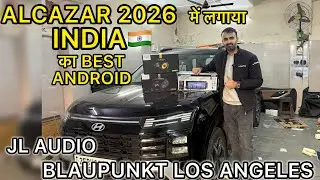 2026 Alcazar audio upgrade🔥| Blaupunkt Los Angeles 1050✅|JL audio C1 SE|Best Plug N Play car speaker