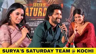 SURYA'S SATURDAY TEAM @KOCHI | NANI | PRIYANKA MOHAN | ADITI BALAN