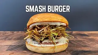 Smash Burger with Truffle Sauce Recipe