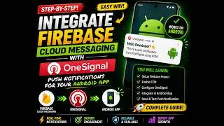 Build Real-Time Push Notifications for Your Mobile App Using Firebase & OneSignal