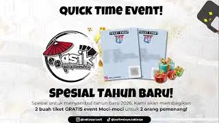 GIVE AWAY TIKET EVENT MOCI-MOCI 2026 with @Tabletop.Tasik
