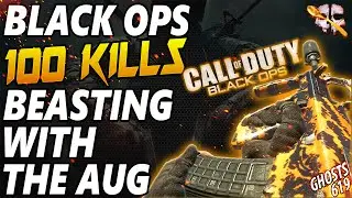 Black Ops: 100 Kills Beasting With The AUG