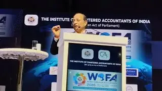WOFA 2.O Inauguration |Arun Singh, MP | Institute of Chartered Accountants of India |India Expo Mart