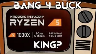Does the Ryzen R5 1600/1600X Finally Kick Intel's Core i5 to the Curb?