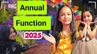 Aayu and Vanu Ka ANNUAL FUNCTION 2025🎊🎉💃🤩 | Annual Function | Family Vlog |  Aayu and Vanu