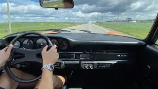1970 Porsche 911S: POV Driving + Engine Running