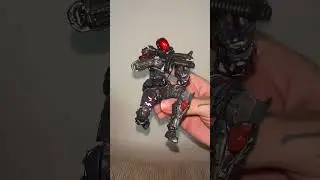 Posing Revoltech Arkham Knight Red Hood #dc #redhood #figureposing #figures #figurecollection