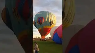 Colorado River Crossing Balloon Festival Day 3 Farewell Mass Ascension part 1