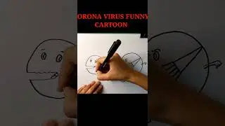 corona drawing easy|go corona drawing #shorts @Hira Art's 2M